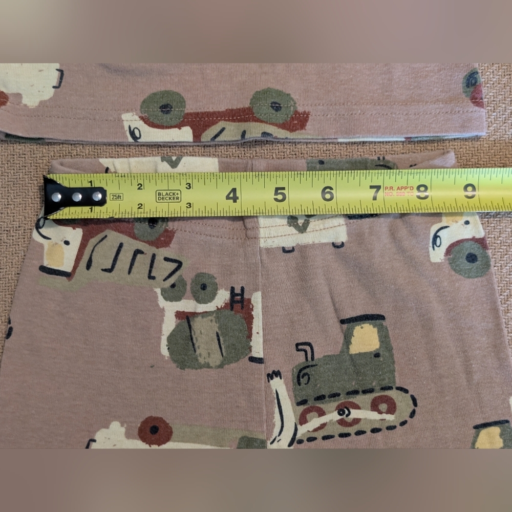 Carter's Toddler Boys Trucks Construction Patterned Pajama Set - Picture 6 of 11